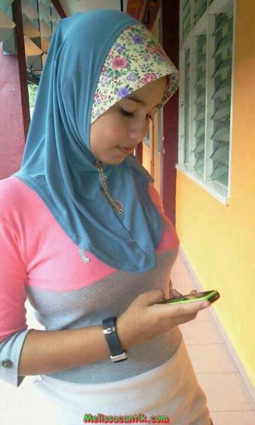 jilbab nyepong