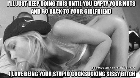 sissy cuckold captions