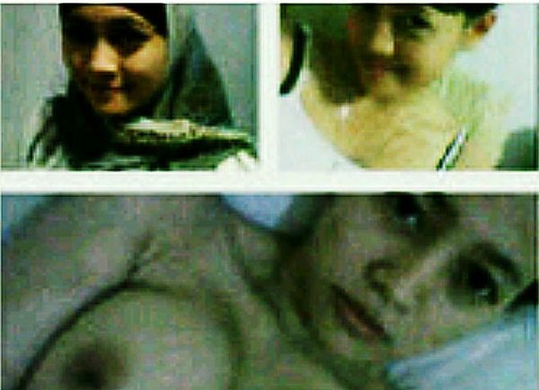 jilbab nyepong