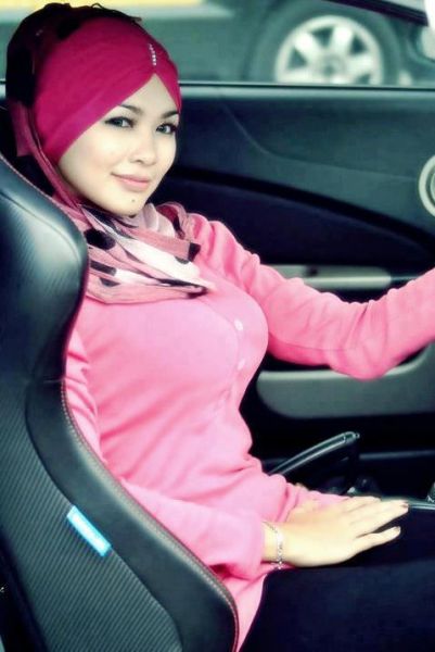 cara pakai jilbab modern