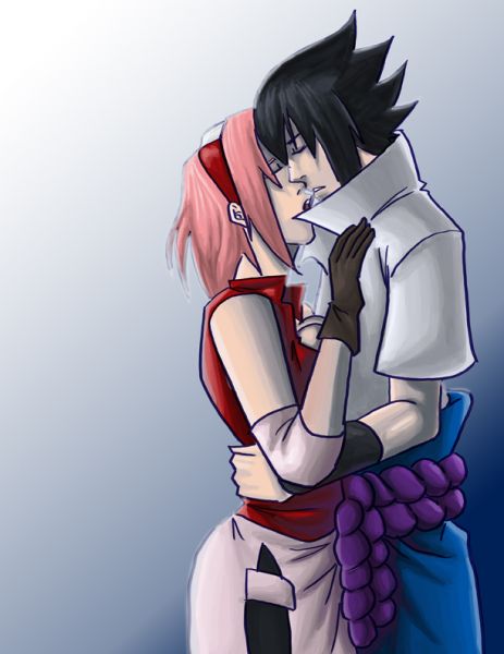 sasuke sakura hot kiss