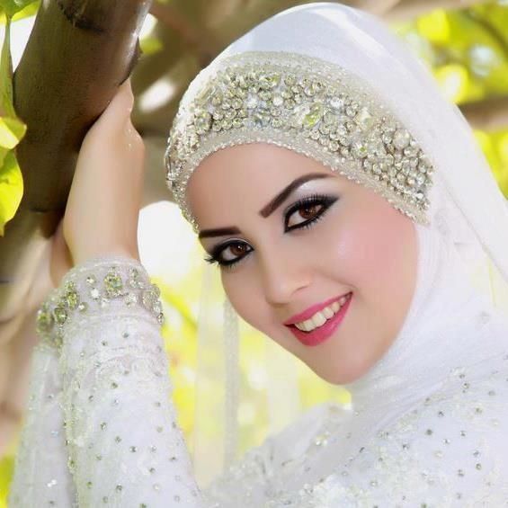 jilbab pengantin syari