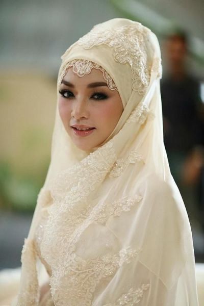 tutorial jilbab pengantin