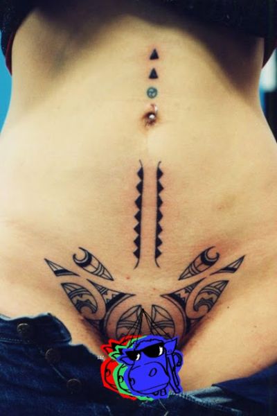 uncensored genital tattoos for women