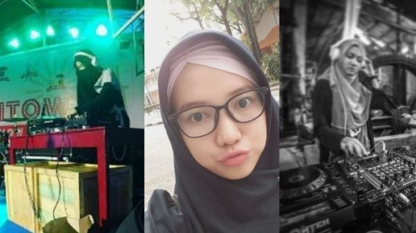 wanita berhijab dan bercadar