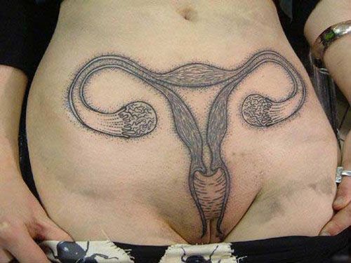 tattoo on upper vagina