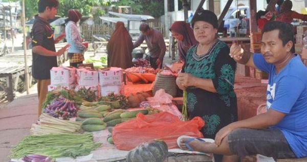 pedagang di padang pasir