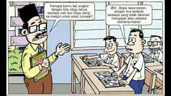 komik jom pergi sekolah