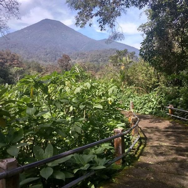 peta taman nasional gunung gede pangrango