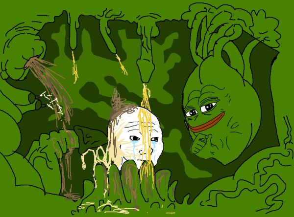 pepe run emote